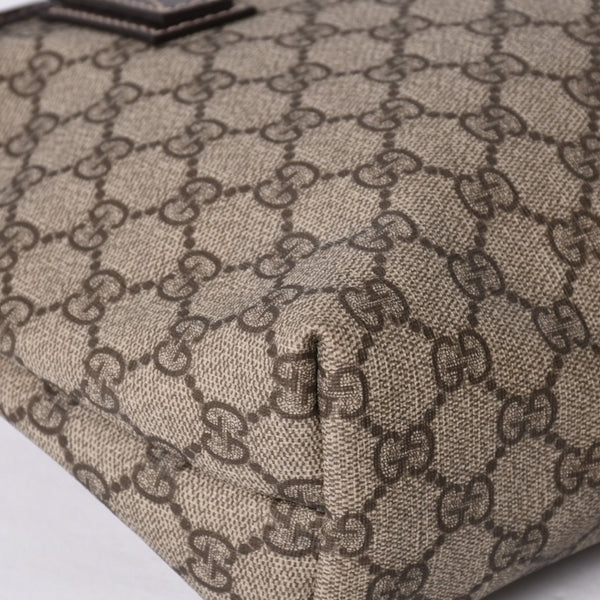 Very Good Condition GUCCI Gucci Handbag 211138 002123 GG Supreme Leather Beige Used 4a000211