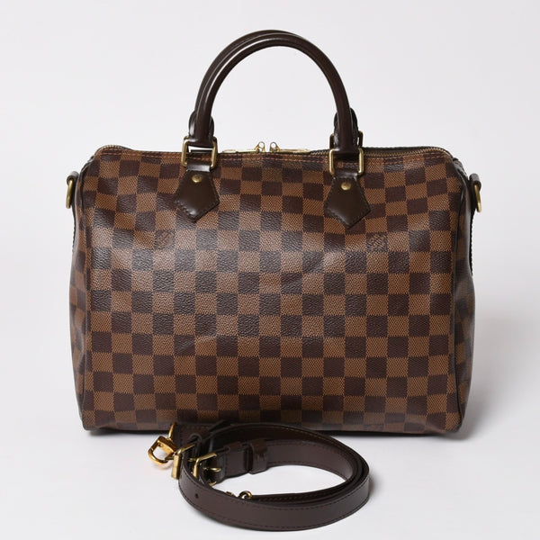 極美品 LOUIS VUITTON ルイヴィトン ダミエ スピーディ30 N41531 ハンドバッグ ボストンバッグ 中古 4a002917