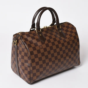 極美品 LOUIS VUITTON ルイヴィトン ダミエ スピーディ30 N41531 ハンドバッグ ボストンバッグ 中古 4a002917