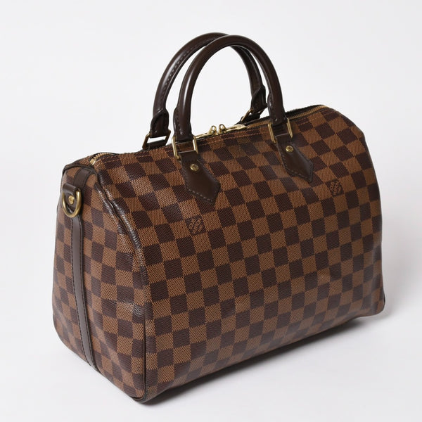 極美品 LOUIS VUITTON ルイヴィトン ダミエ スピーディ30 N41531 ハンドバッグ ボストンバッグ 中古 4a002917