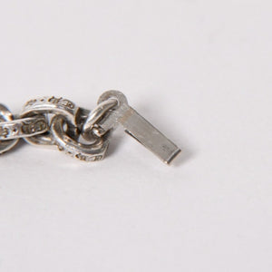 CHROME HEARTS クロムハーツ 18Inch PAPER CHAIN 18インチ ペーパーチェーン ネックレス 重量約36.85g 全長約47cm 美品 中古 4a005376