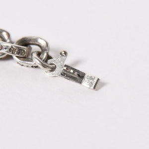 CHROME HEARTS クロムハーツ 18Inch PAPER CHAIN 18インチ ペーパーチェーン ネックレス 重量約36.85g 全長約47cm 美品 中古 4a005376
