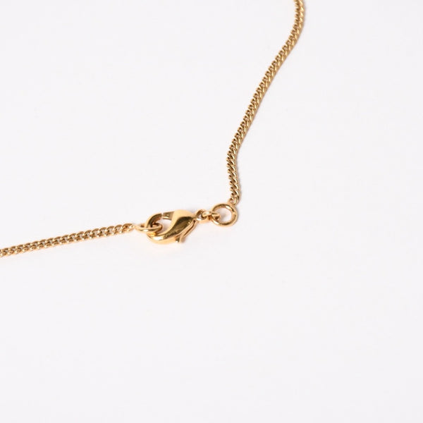 Very Good Condition CHANEL Necklace Necklace Coco Mark Gold B11 A Stamp Weight Approx. 11.21g Used 4a005163