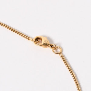 Very Good Condition CHANEL Necklace Necklace Coco Mark Gold B11 A Stamp Weight Approx. 11.21g Used 4a005163