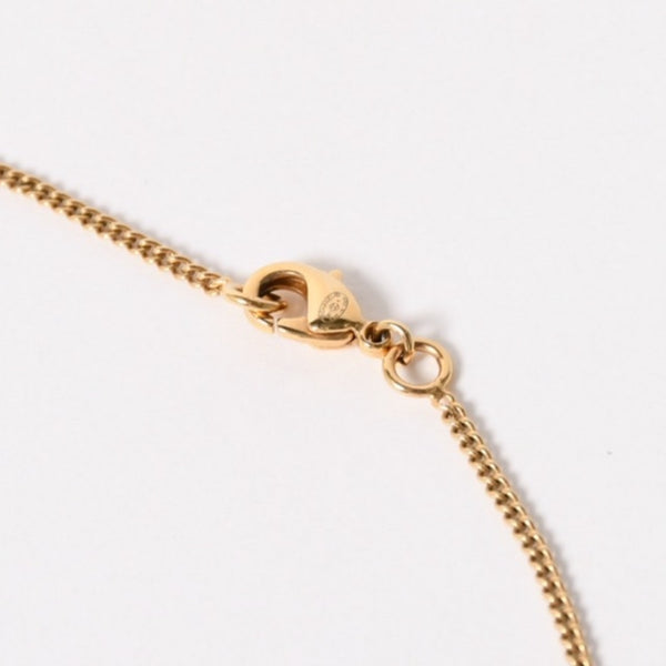 Very Good Condition CHANEL Necklace Necklace Coco Mark Gold B11 A Stamp Weight Approx. 11.21g Used 4a005163