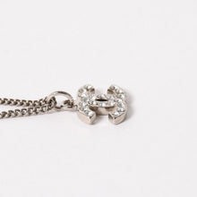 Load image into Gallery viewer, 極美品 CHANEL シャネル ココマーク ネックレス ラインストーン メタル 09V刻印 重量約5.73g 中古 4a005148