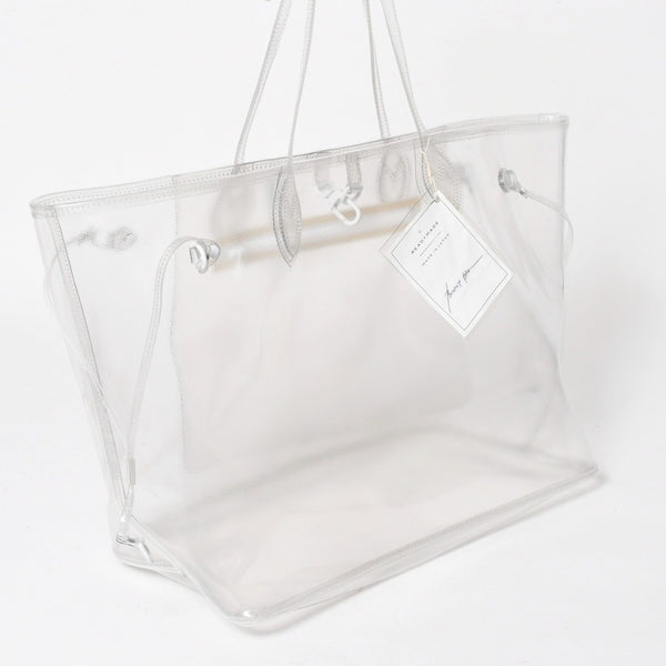 新品未使用品 READY MADE レディメイド ポリエステルPVCクリアバッグ 日本製 クリア ポリエステル 中古 4a005221
