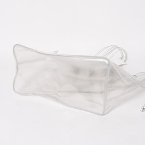新品未使用品 READY MADE レディメイド ポリエステルPVCクリアバッグ 日本製 クリア ポリエステル 中古 4a005221