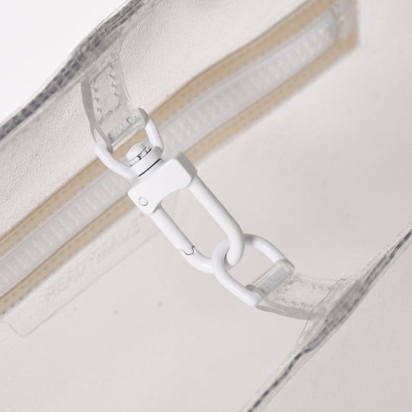 新品未使用品 READY MADE レディメイド ポリエステルPVCクリアバッグ 日本製 クリア ポリエステル 中古 4a005221