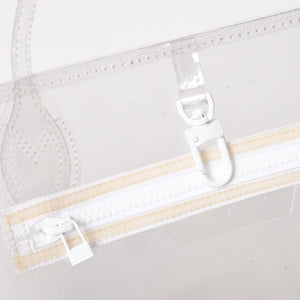 新品未使用品 READY MADE レディメイド ポリエステルPVCクリアバッグ 日本製 クリア ポリエステル 中古 4a005221