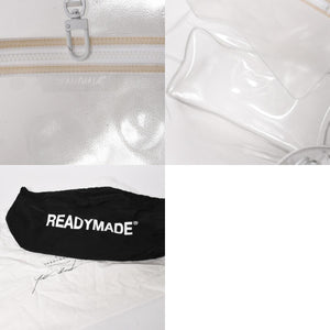 新品未使用品 READY MADE レディメイド ポリエステルPVCクリアバッグ 日本製 クリア ポリエステル 中古 4a005221