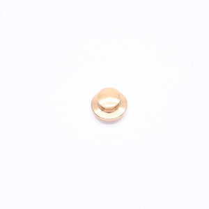 極美品 CHANEL シャネル ココマーク ピンブローチ 重量約9.16g 02A刻印 スタッズ GP メタル ゴールド 中古 4a005154