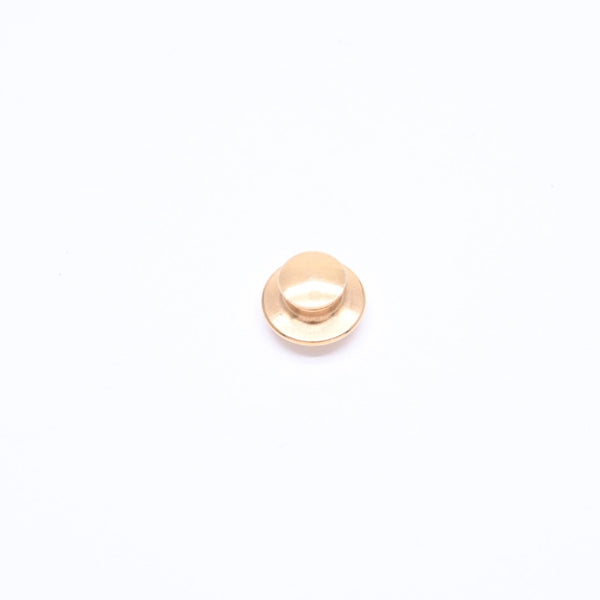 極美品 CHANEL シャネル ココマーク ピンブローチ 重量約9.16g 02A刻印 スタッズ GP メタル ゴールド 中古 4a005154