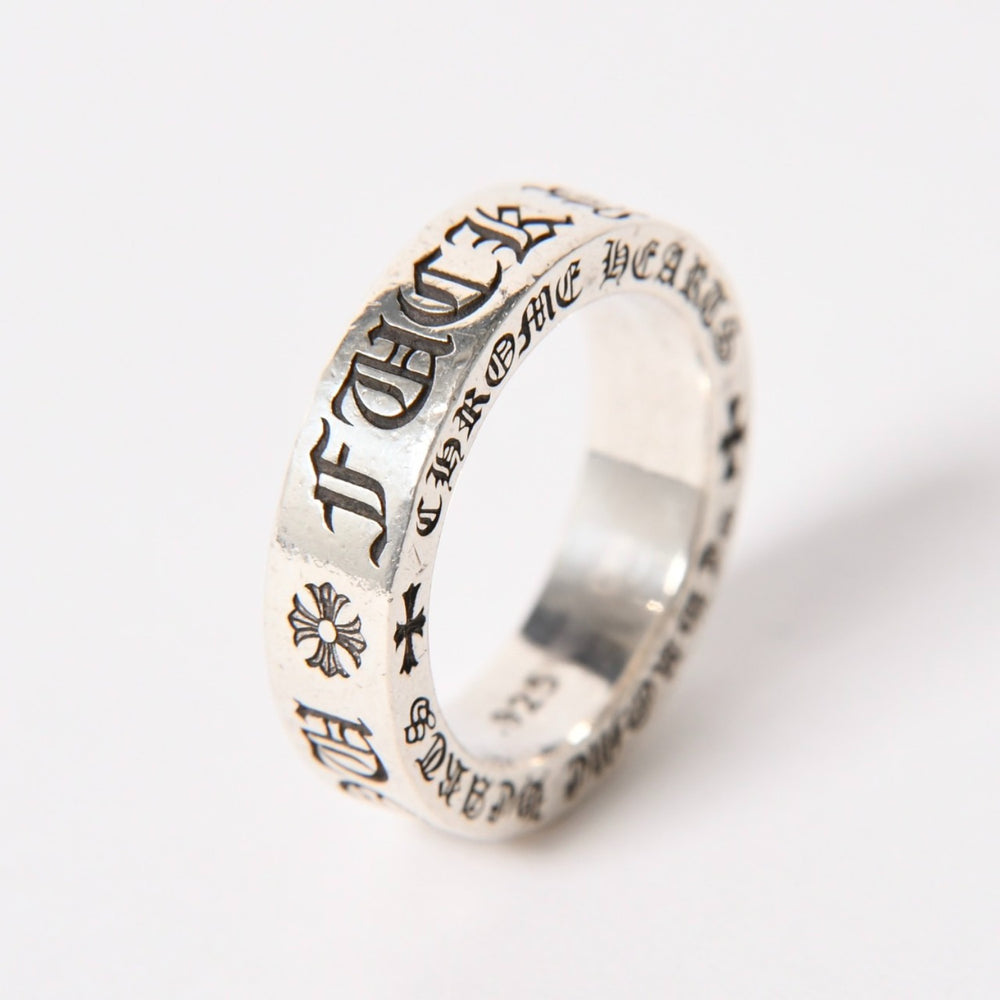 CHROME HEARTS 6mm SPACER FUCK YOU 6mm spacer ring Weight approx. 11.44g Size 17 Good condition Used 4a005383