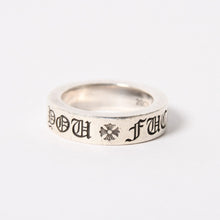 画像をギャラリービューアに読み込む, CHROME HEARTS クロムハーツ 6mm SPACER FUCK YOU 6mm スペーサーリング 指輪 重量約11.44g サイズ17号 美品 中古 4a005383