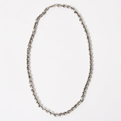CHROME HEARTS クロムハーツ 18Inch PAPER CHAIN 18インチ ペーパーチェーン ネックレス 重量約36.85g 全長約47cm 美品 中古 4a005376