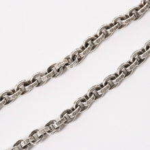 Load image into Gallery viewer, CHROME HEARTS クロムハーツ 18Inch PAPER CHAIN 18インチ ペーパーチェーン ネックレス 重量約36.85g 全長約47cm 美品 中古 4a005376