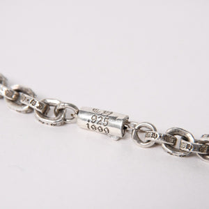 CHROME HEARTS クロムハーツ 18Inch PAPER CHAIN 18インチ ペーパーチェーン ネックレス 重量約36.85g 全長約47cm 美品 中古 4a005376