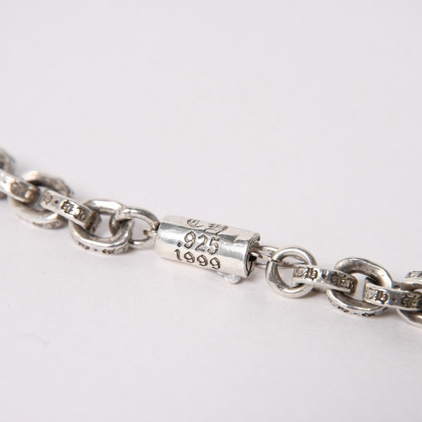 CHROME HEARTS クロムハーツ 18Inch PAPER CHAIN 18インチ ペーパーチェーン ネックレス 重量約36.85g 全長約47cm 美品 中古 4a005376