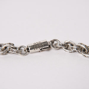 CHROME HEARTS クロムハーツ 18Inch PAPER CHAIN 18インチ ペーパーチェーン ネックレス 重量約36.85g 全長約47cm 美品 中古 4a005376