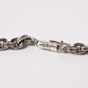 CHROME HEARTS クロムハーツ 18Inch PAPER CHAIN 18インチ ペーパーチェーン ネックレス 重量約36.85g 全長約47cm 美品 中古 4a005376
