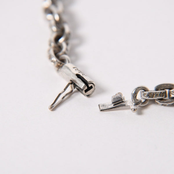 CHROME HEARTS クロムハーツ 18Inch PAPER CHAIN 18インチ ペーパーチェーン ネックレス 重量約36.85g 全長約47cm 美品 中古 4a005376
