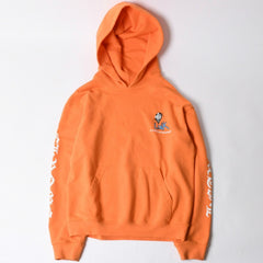 CHROME HEARTS クロムハーツ Matty Boy マッティボーイ スウェット パーカー オレンジ マルチカラー サイズL 中古 4a006673