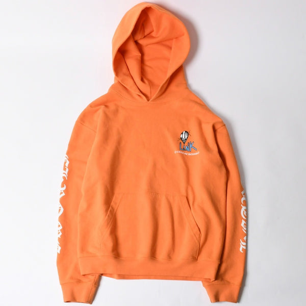 CHROME HEARTS クロムハーツ Matty Boy マッティボーイ スウェット パーカー オレンジ マルチカラー サイズL 中古 4a006673