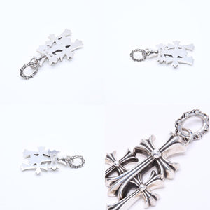 CHROME HEARTS クロムハーツ ラージ ペーパーチェーン ブレスレット 8インチ 重量約36.14g 全長約19cm シルバー925 美品 中古 4a007353