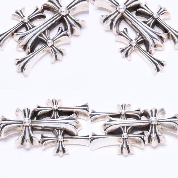 CHROME HEARTS クロムハーツ ラージ ペーパーチェーン ブレスレット 8インチ 重量約36.14g 全長約19cm シルバー925 美品 中古 4a007353