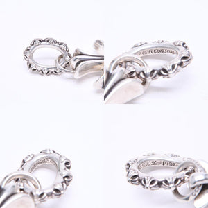 CHROME HEARTS クロムハーツ ラージ ペーパーチェーン ブレスレット 8インチ 重量約36.14g 全長約19cm シルバー925 美品 中古 4a007353