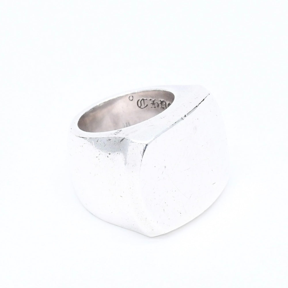 CHROME HEARTS BIG PJ PLANIN RIN Big PJ plain ring Weight approx. 42.34g Size 10 Silver 925 Good condition Used 4a007349