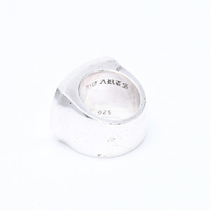 CHROME HEARTS クロムハーツ BIG PJ PLANIN RIN ビッグPJプレーンリング 重量約42.34g サイズ10号 シルバー925 美品 中古 4a007349