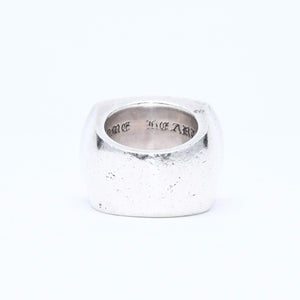 CHROME HEARTS クロムハーツ BIG PJ PLANIN RIN ビッグPJプレーンリング 重量約42.34g サイズ10号 シルバー925 美品 中古 4a007349