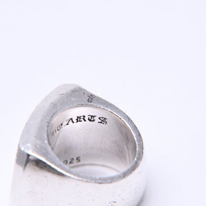 CHROME HEARTS クロムハーツ BIG PJ PLANIN RIN ビッグPJプレーンリング 重量約42.34g サイズ10号 シルバー925 美品 中古 4a007349