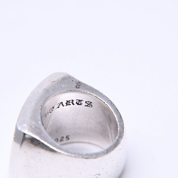 CHROME HEARTS クロムハーツ BIG PJ PLANIN RIN ビッグPJプレーンリング 重量約42.34g サイズ10号 シルバー925 美品 中古 4a007349