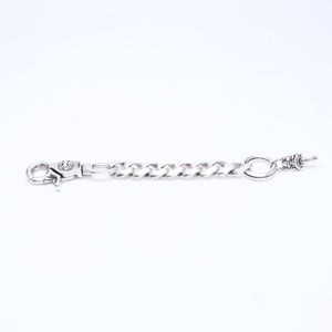 極美品 CHROME HEARTS クロムハーツ CLP CHN CLASSIC-L ロングクラシックリンク ダガーキーチェーン 8LINK 重量約88.19g シルバー925 中古 4a007346