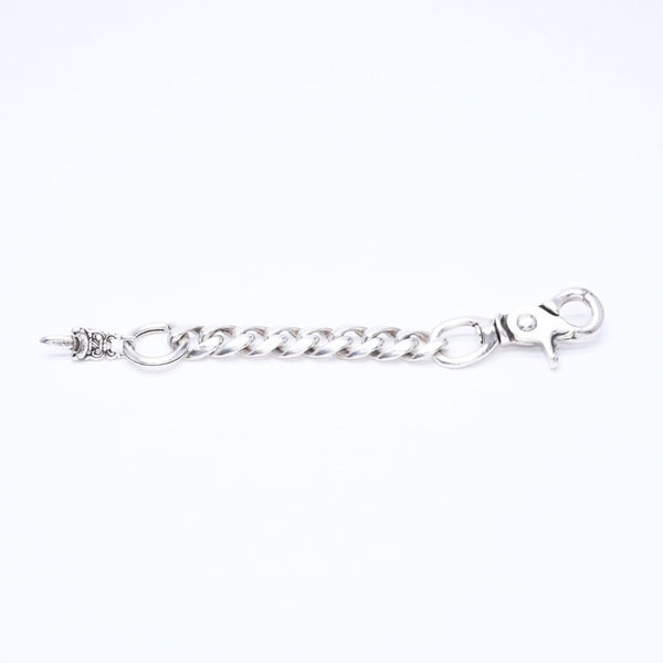 極美品 CHROME HEARTS クロムハーツ CLP CHN CLASSIC-L ロングクラシックリンク ダガーキーチェーン 8LINK 重量約88.19g シルバー925 中古 4a007346