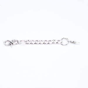 極美品 CHROME HEARTS クロムハーツ CLP CHN CLASSIC-L ロングクラシックリンク ダガーキーチェーン 8LINK 重量約88.19g シルバー925 中古 4a007346