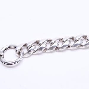 極美品 CHROME HEARTS クロムハーツ CLP CHN CLASSIC-L ロングクラシックリンク ダガーキーチェーン 8LINK 重量約88.19g シルバー925 中古 4a007346