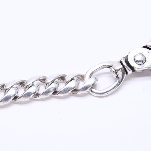 極美品 CHROME HEARTS クロムハーツ CLP CHN CLASSIC-L ロングクラシックリンク ダガーキーチェーン 8LINK 重量約88.19g シルバー925 中古 4a007346