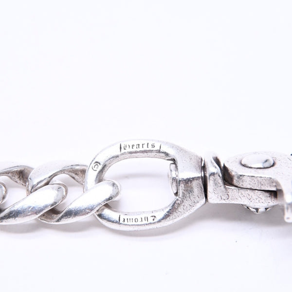 極美品 CHROME HEARTS クロムハーツ CLP CHN CLASSIC-L ロングクラシックリンク ダガーキーチェーン 8LINK 重量約88.19g シルバー925 中古 4a007346