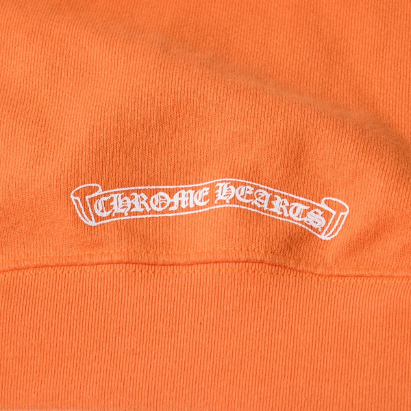 CHROME HEARTS クロムハーツ Matty Boy マッティボーイ スウェット パーカー オレンジ マルチカラー サイズL 中古 4a006673