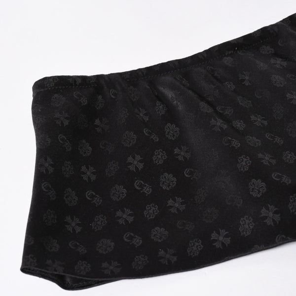 新品未使用品 CHROME HEARTS クロムハーツ シルクジャガード CHプラス シルクハーフパンツ ボクサーショーツ サイズXS 中古 4a005515