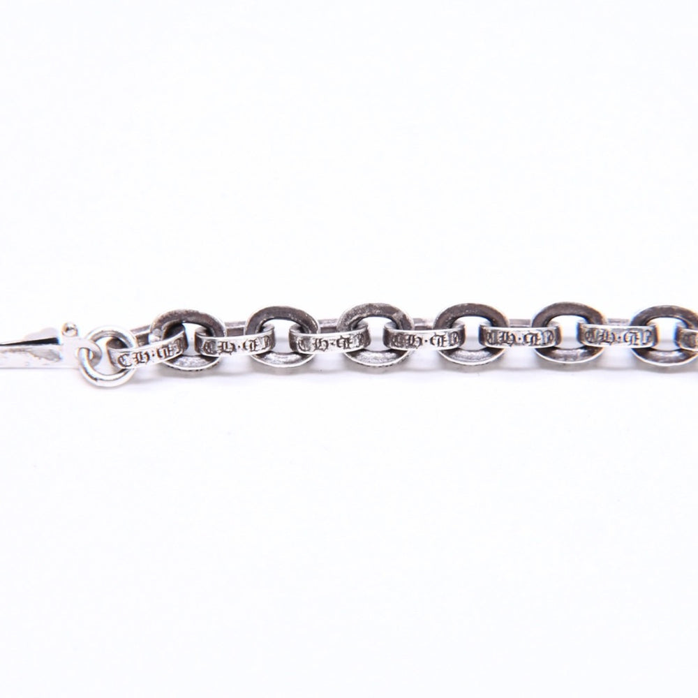 CHROME HEARTS クロムハーツ ラージ ペーパーチェーン ブレスレット 8インチ 重量約36.14g 全長約19cm シルバー925 美品 中古 4a007353