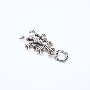 CHROME HEARTS クロムハーツ ラージ ペーパーチェーン ブレスレット 8インチ 重量約36.14g 全長約19cm シルバー925 美品 中古 4a007353