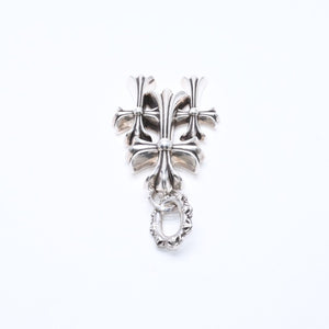 CHROME HEARTS クロムハーツ ラージ ペーパーチェーン ブレスレット 8インチ 重量約36.14g 全長約19cm シルバー925 美品 中古 4a007353