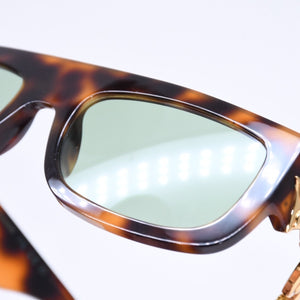極美品 LOUIS VUITTON ルイヴィトン モノグラム トリビュート サングラス Z2449E サイズ56□21 135 べっ甲カラー Tyler,The Creator 中古 4a007032