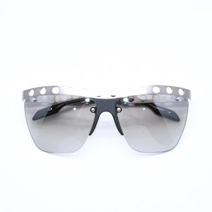 PRADA プラダ サングラス アイウェア SPR53R サイズ62□15 135 メタル プラスチック シルバー ブラック 美品 中古 4a006944