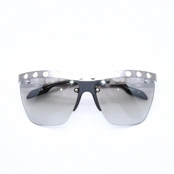 PRADA プラダ サングラス アイウェア SPR53R サイズ62□15 135 メタル プラスチック シルバー ブラック 美品 中古 4a006944